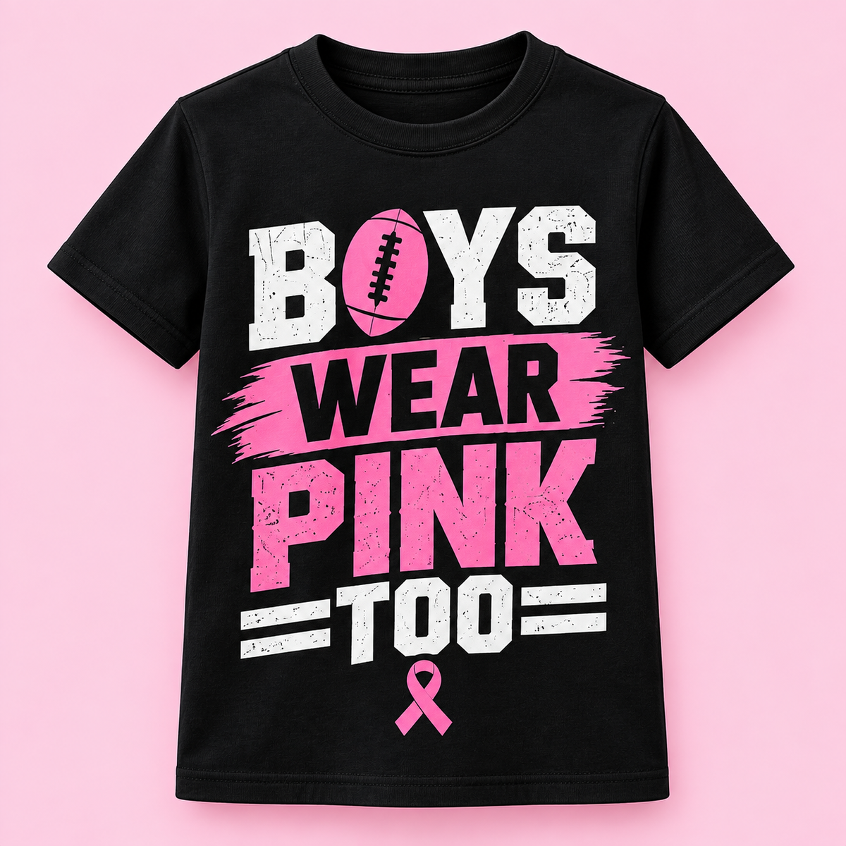 Boys Wear Pink Too Youth T-Shirt