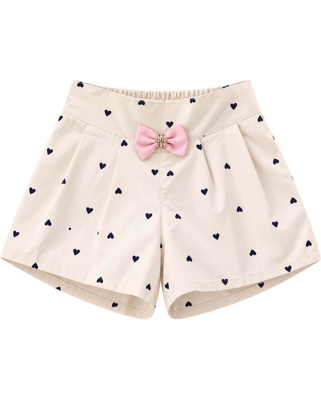 Girls Bow Pattern Shorts