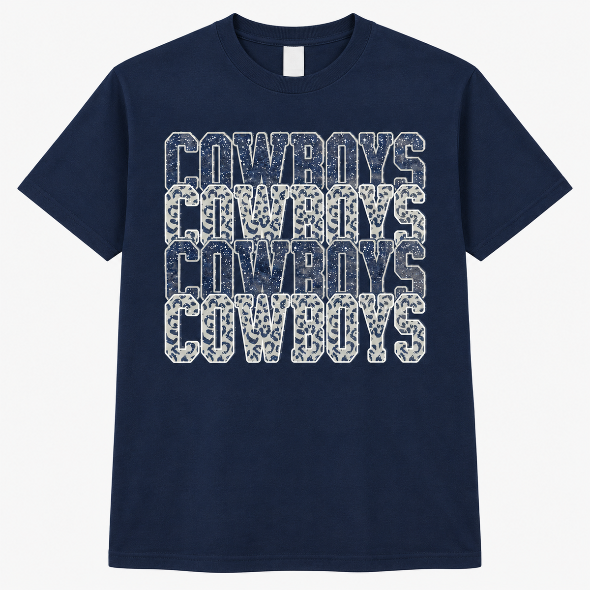 Cowboys Stacked Graphic Shirt