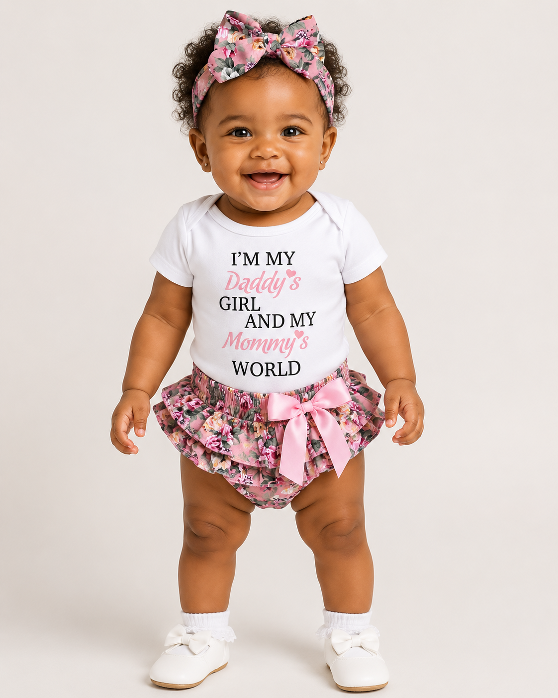 Daddy’s Girl Floral Outfit Set