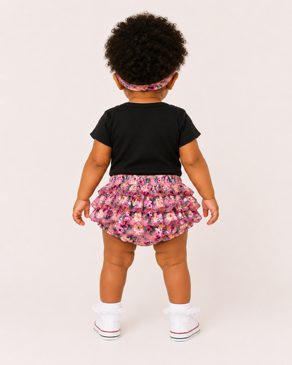 Daddy’s Princess Floral 3-Piece Baby Outfit Set