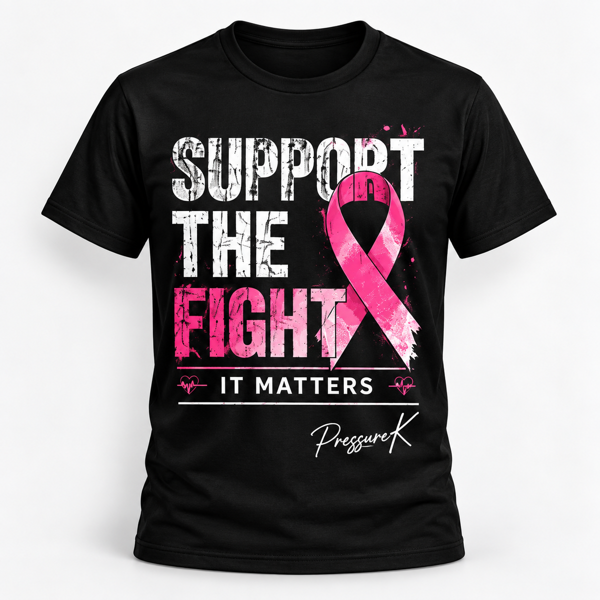 Support the Fight Breast Cancer Awareness T-Shirt