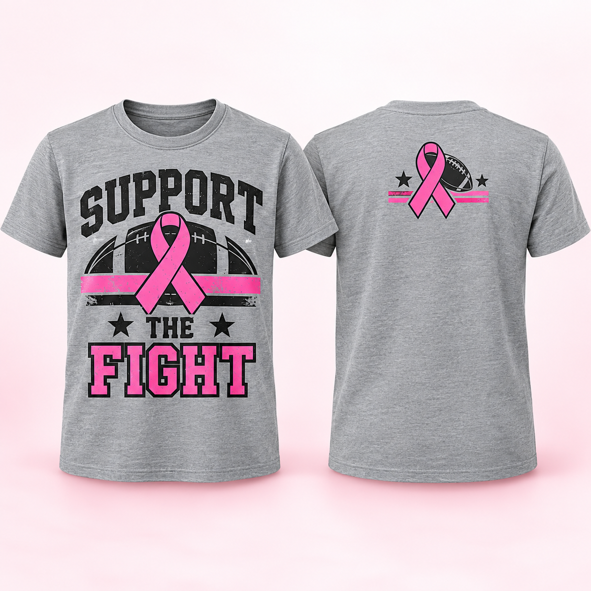 Support the Fight Front & Back Youth T-Shirt