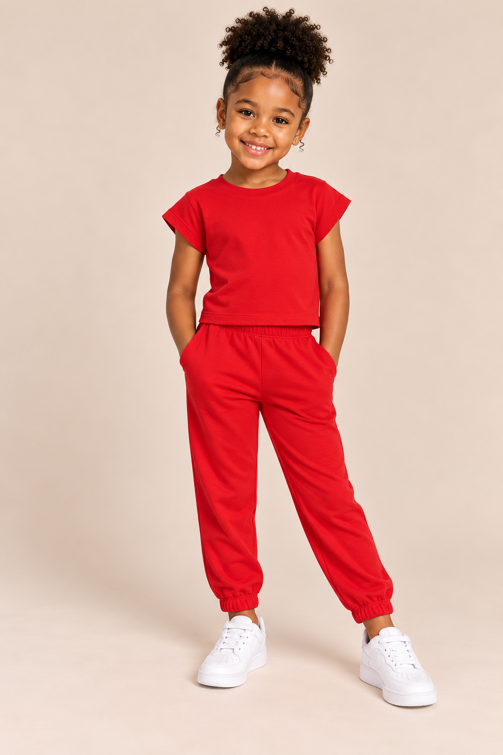 Everyday Comfort Two-Piece Set -Red