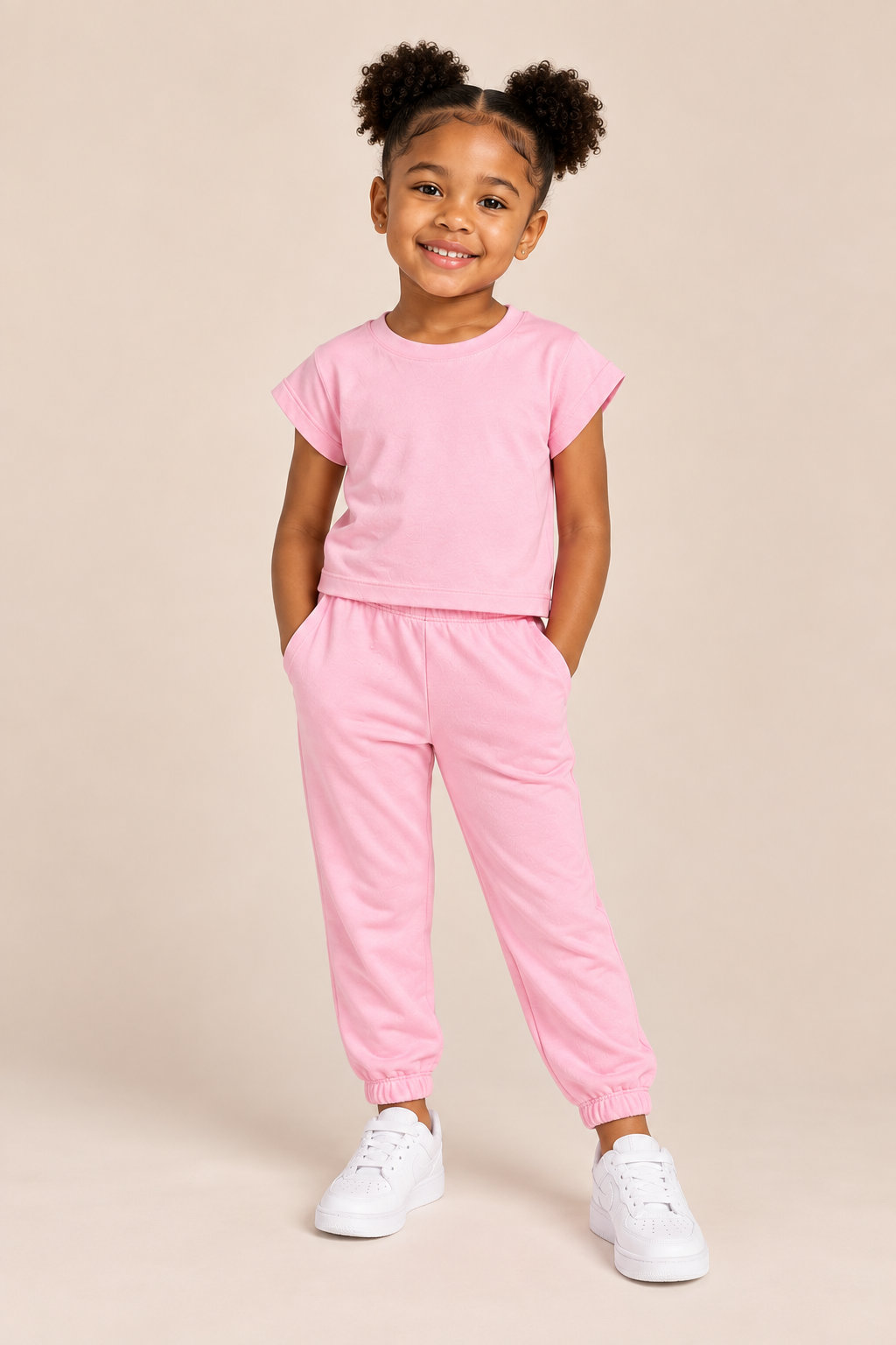 Everyday Comfort Two-Piece Set-Pink