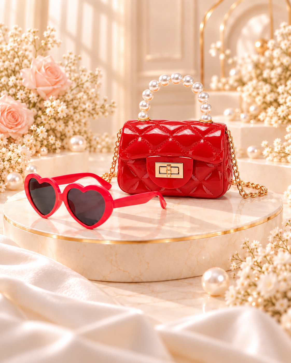 Mini Purse & Shades Set