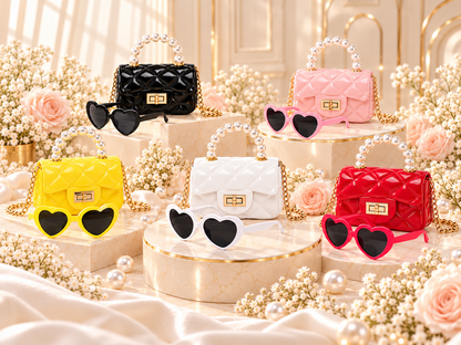 Mini Purse & Shades Set