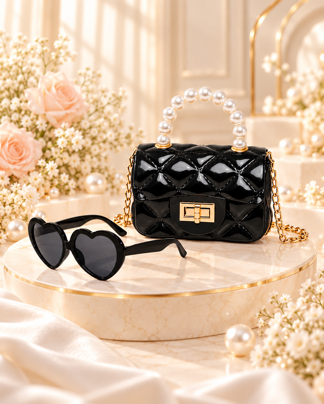 Mini Purse & Shades Set