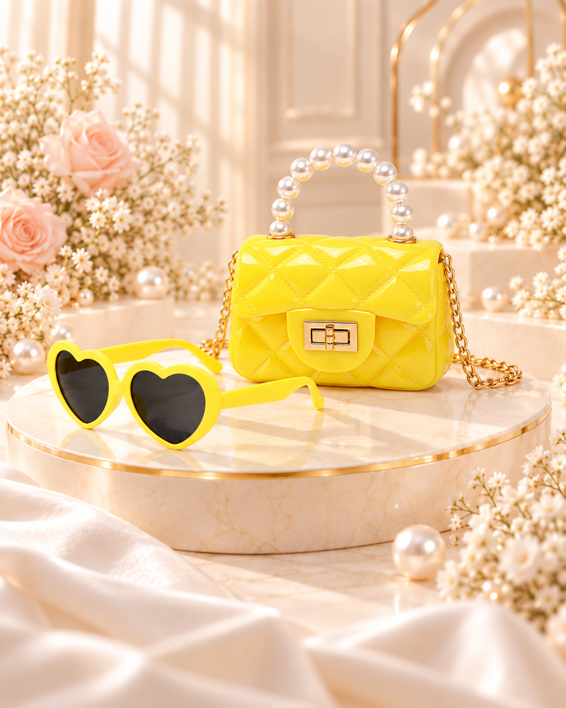 Mini Purse & Shades Set