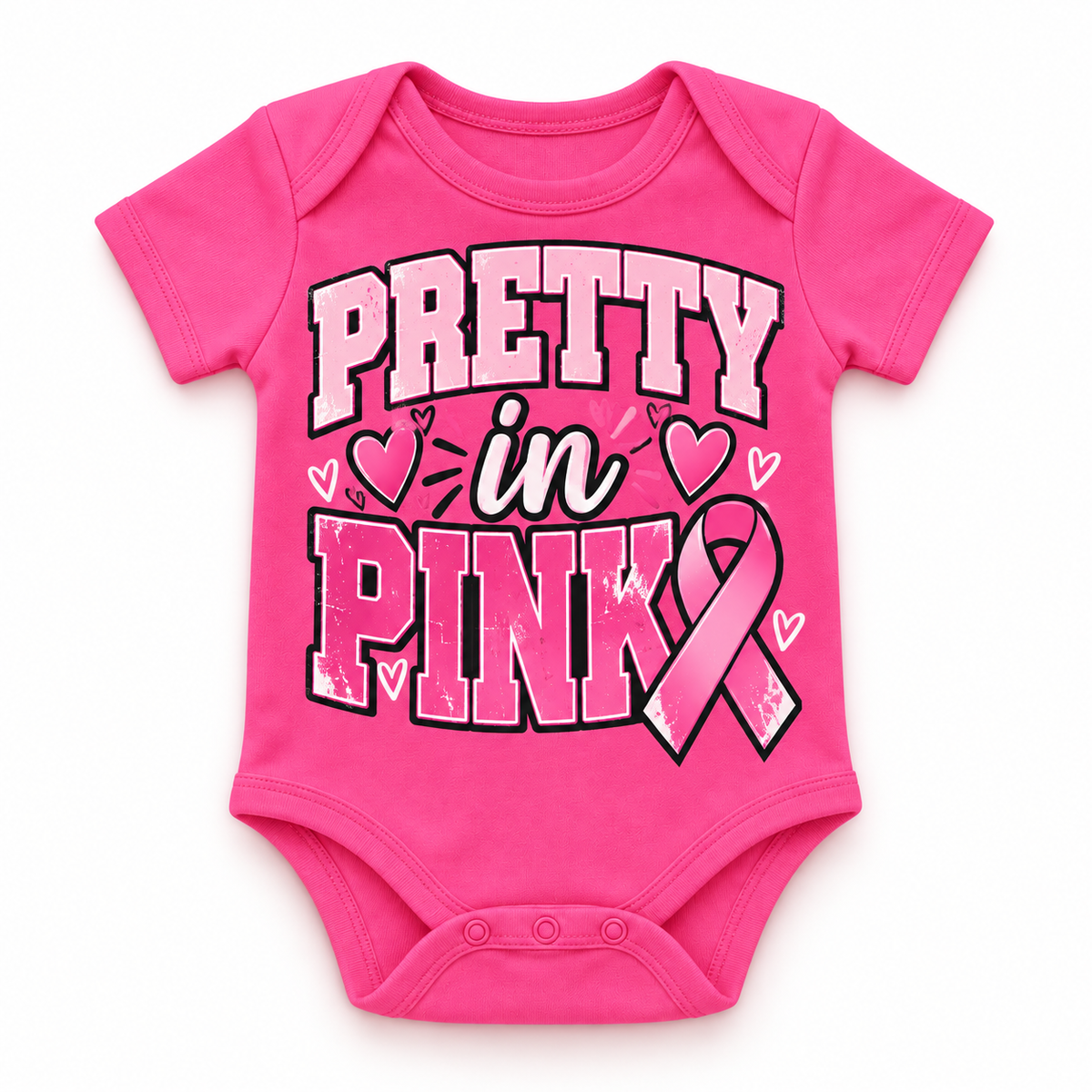 Pretty in Pink Baby Onesie