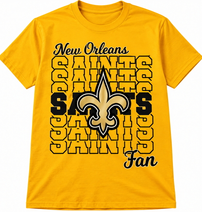 New Orleans Saints Fan Shirt – White